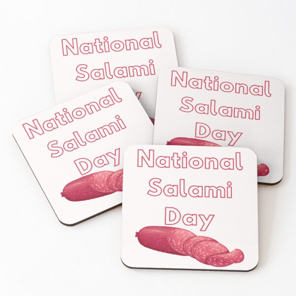 Item preview, Happy National salami day designed and sold by Simo0455.