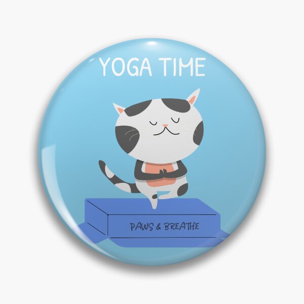 Item preview, Funny cat doing yoga designed and sold by rdxart.