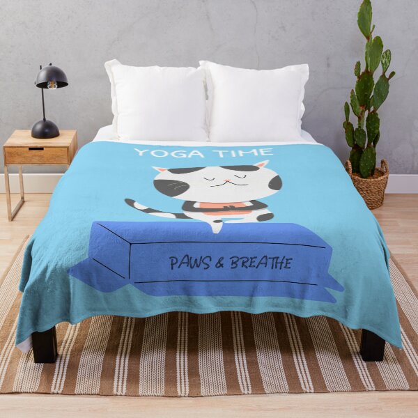 Item preview, Funny cat doing yoga designed and sold by rdxart.