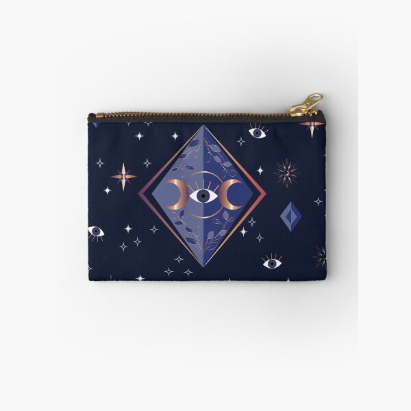 Item preview, Mystical Evil Eye, Metallic and Blue designed and sold by HildegunStudio.