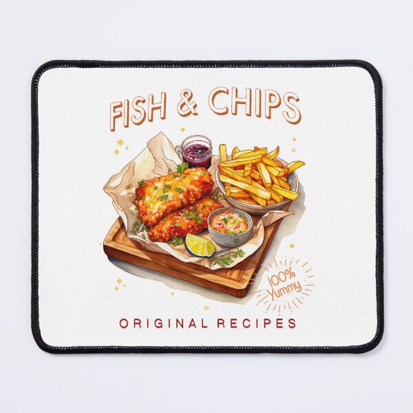 Item preview, Fish and Chips  designed and sold by Almasha.