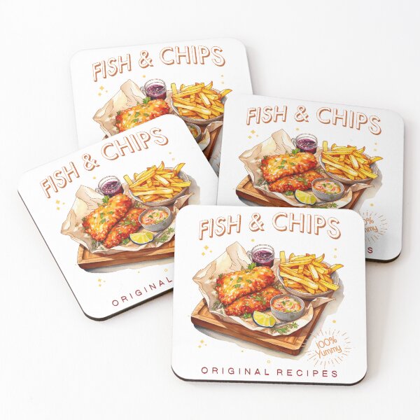 Item preview, Fish and Chips  designed and sold by Almasha.