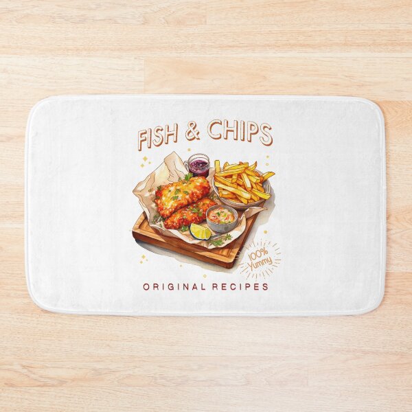 Item preview, Fish and Chips  designed and sold by Almasha.