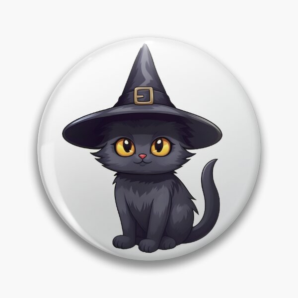 Item preview, Black Wizard Cat designed and sold by Kubala Designs.