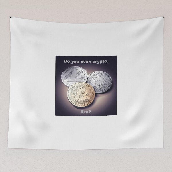 Item preview, Do you even crypto, bro? designed and sold by Adrock318.