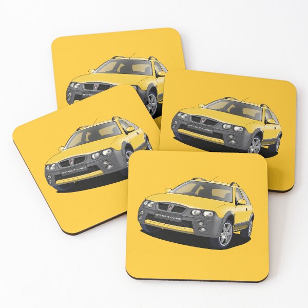 Item preview, Yellow Rover Streetwise car designed and sold by Webazoot Industries - Car Art.