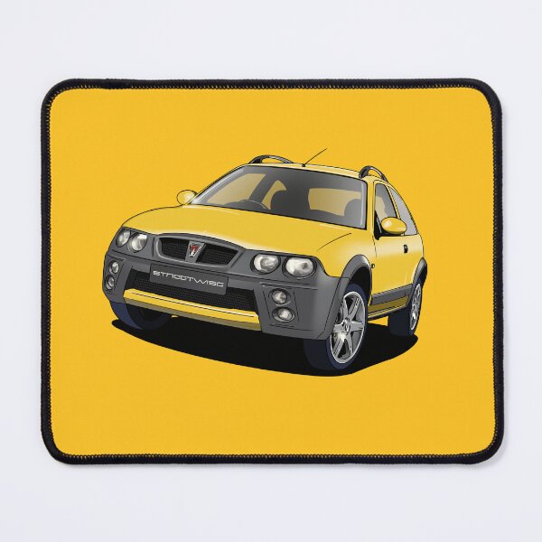Item preview, Yellow Rover Streetwise car designed and sold by Webazoot Industries - Car Art.