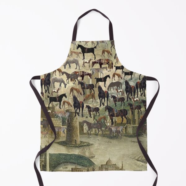 Item preview, Horses and Dogs at the Gates designed and sold by BortaYarrow.