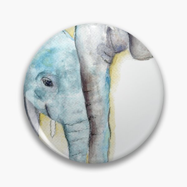 Item preview, Momma elephant and baby watercolor painting designed and sold by AnissaF.