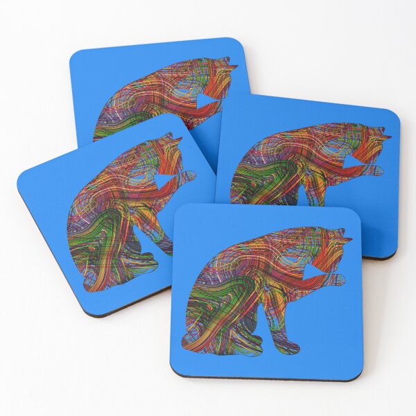 Item preview, Colorful Line-Art Cat designed and sold by AmmaShani.
