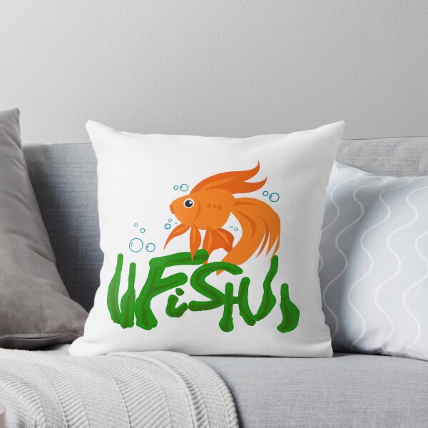 Item preview, fish orange fish algae designed and sold by mariaalmazan.