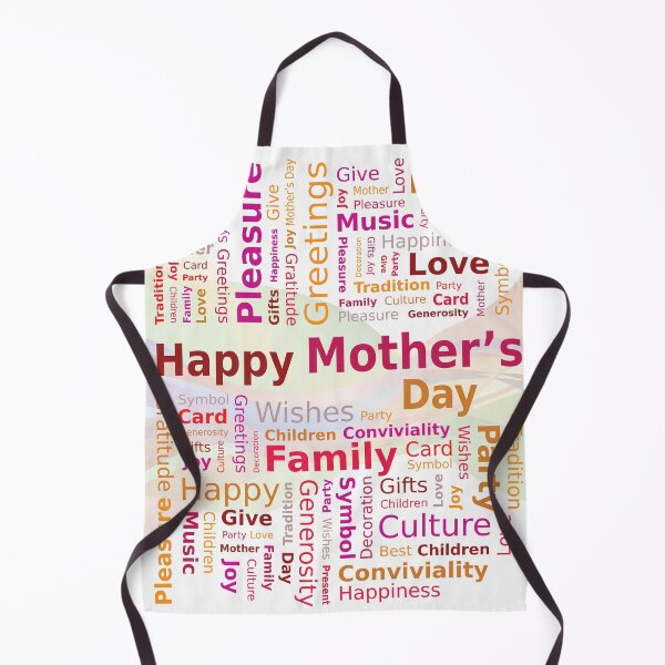 Item preview, Happy Mother's Day in English Vague Word Cloud Thanks Gratitude designed and sold by WinfinityDesigns.