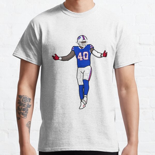 Top-selling Item] Buffalo Bills Von Miller 40 Game 3D Unisex