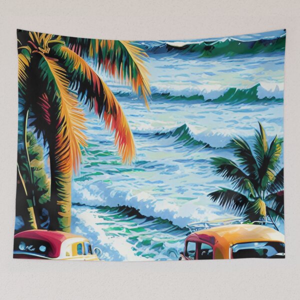 Artikelvorschau, Klassische Surfkunst entworfen und verkauft von BeachMafia.