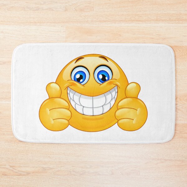 Item preview, Big Smile Emoji with Thumbs up designed and sold by Yael Weiss.