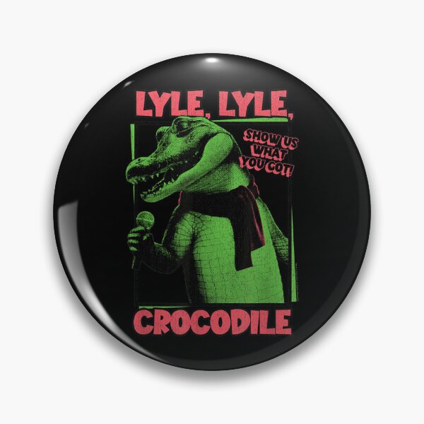 Item preview, Lyle Lyle Crocodile Pink designed and sold by SomerCormier.