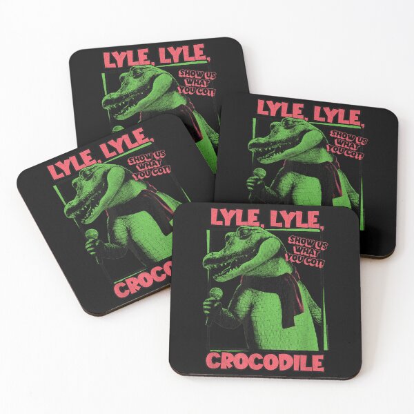 Item preview, Lyle Lyle Crocodile Pink designed and sold by SomerCormier.