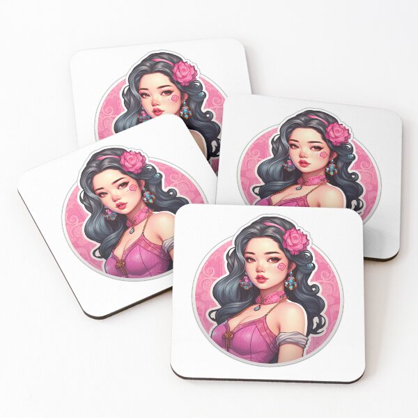 Item preview, Kpop Korean Queen Korean Princess Wearing Pink designed and sold by PrincessJessieJ.