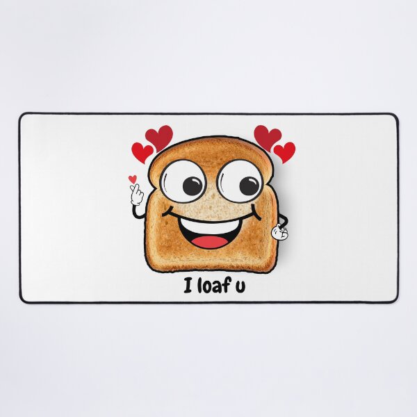 Item preview, Whimsical Adoration - I Loaf U | Playful Love Design designed and sold by OrangeMG.