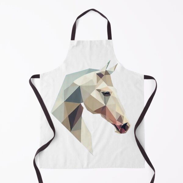 Item preview, geometric colorful horse designed and sold by Fantes.