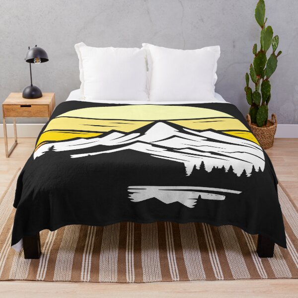 Item preview, Vintage rocky mountains sunrise designed and sold by Art Happens.