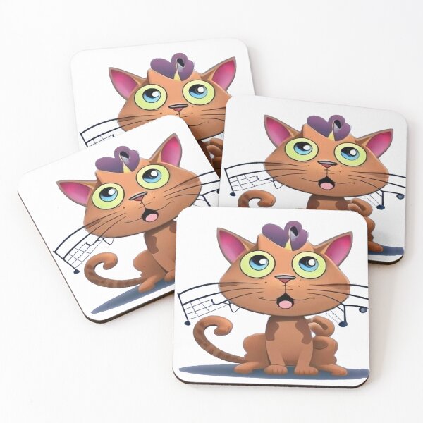 Item preview, The Melodious Cat designed and sold by Boubidou.