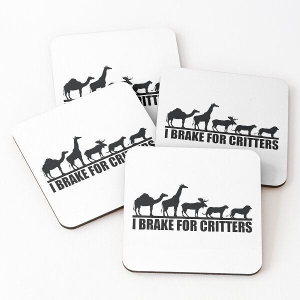 Item preview, i brake for critters  designed and sold by limanol.