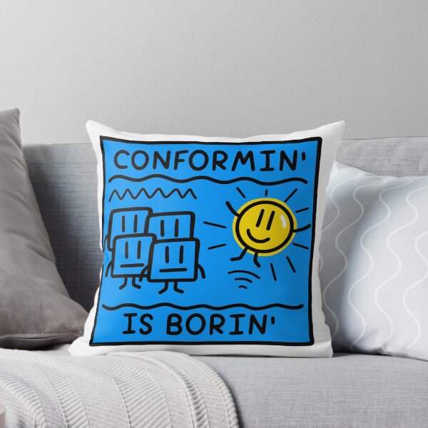 Item preview, Conformin’ Is Borin’ Doodle designed and sold by fergie-artwork.