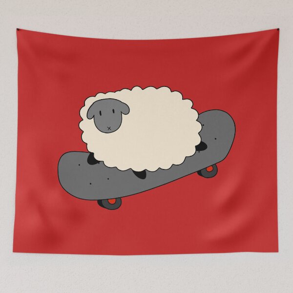 Item preview, Skateboard Sheep designed and sold by SaradaBoru.