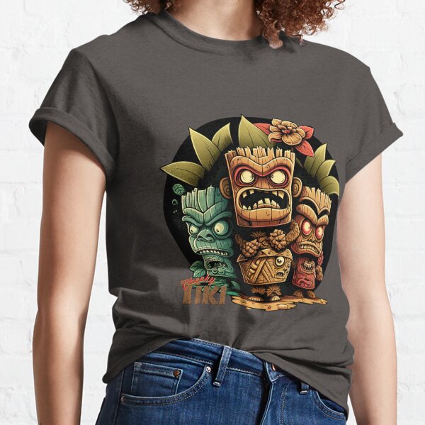 Item preview, The Tiki Stooges designed and sold by GloriousIdiot.