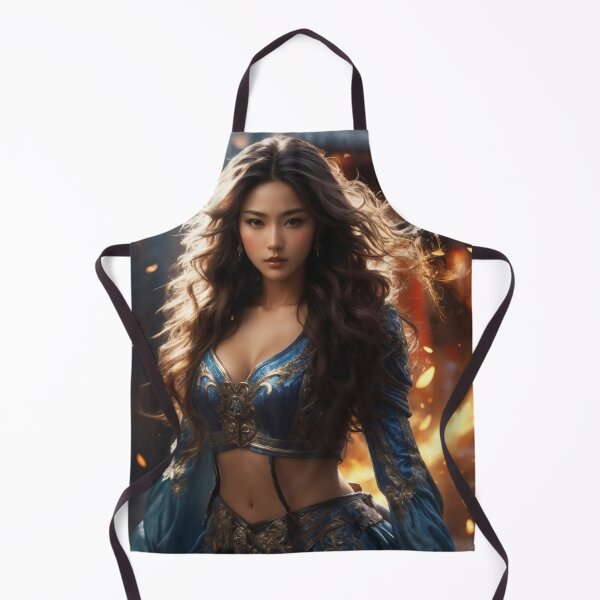 Item preview, Fierce Fantasy Flame Mage designed and sold by CuratedChoices.