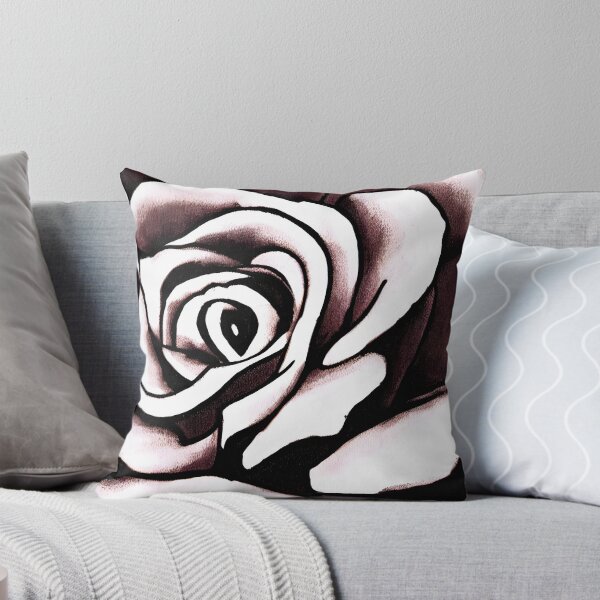 Item preview, one line art of rose flower designed and sold by WhimsyNook Designs.
