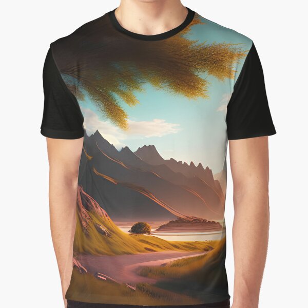 Vista previa del artículo con la obra «Serenity's Embrace», diseñado y vendido por KGOLDFITNESS.