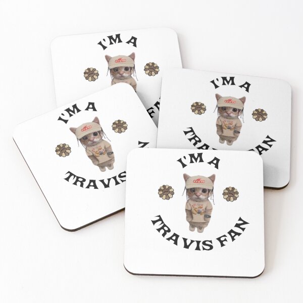 Item preview, I'm a Travis Scott Fan Cat designed and sold by BullShitShop23.