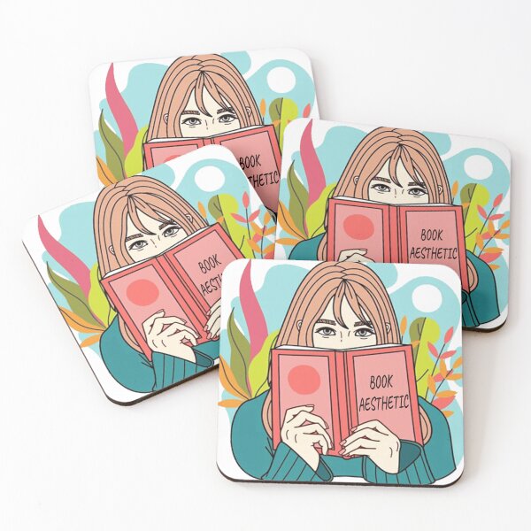 Item preview, Book Aesthetic Girl with Plant designed and sold by HaydenMillepied.