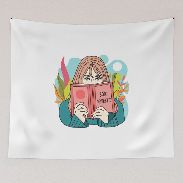 Item preview, Book Aesthetic Girl with Plant designed and sold by HaydenMillepied.