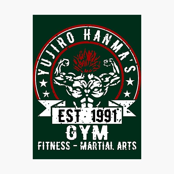 Item preview, Hanma Yujiro Martial Arts GYM designed and sold by nathanerjeromez.