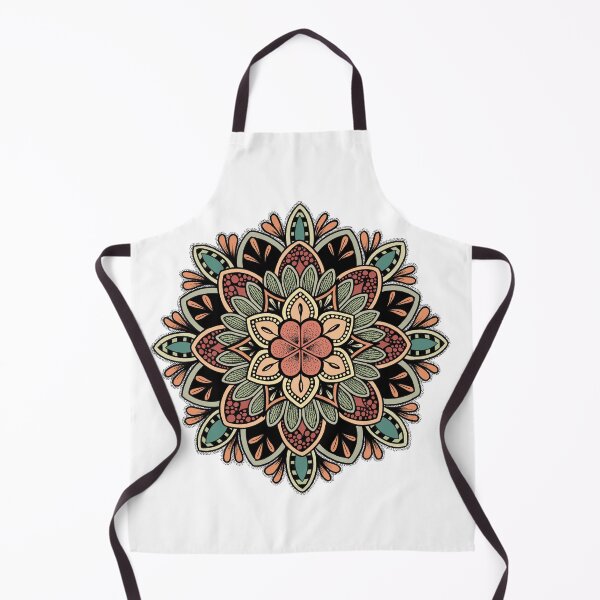 Item preview, Color Flower Mandala designed and sold by René Voortwist Pen and Ink art.