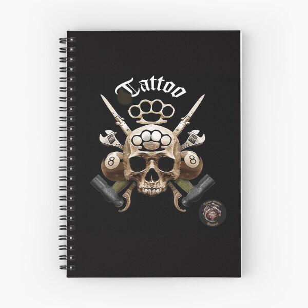 Item preview, Mechanical .rock'n'roll & tattoo addiction . skull. designed and sold by l-art-a-titi.
