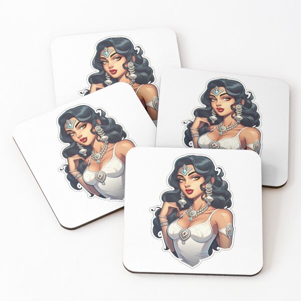 Item preview, Indian Queen Indian Princess Wearing White designed and sold by PrincessJessieJ.