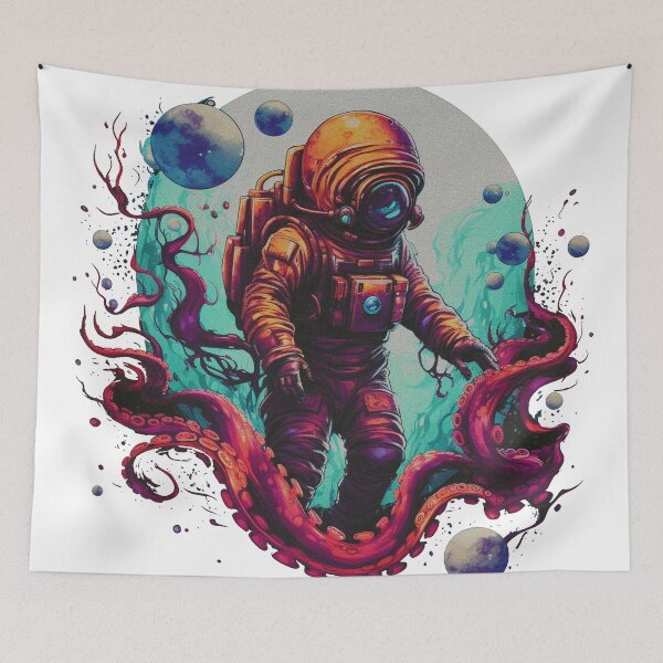 Item preview, Cosmic Horror Astronaut designed and sold by TobattoVision Commodities.