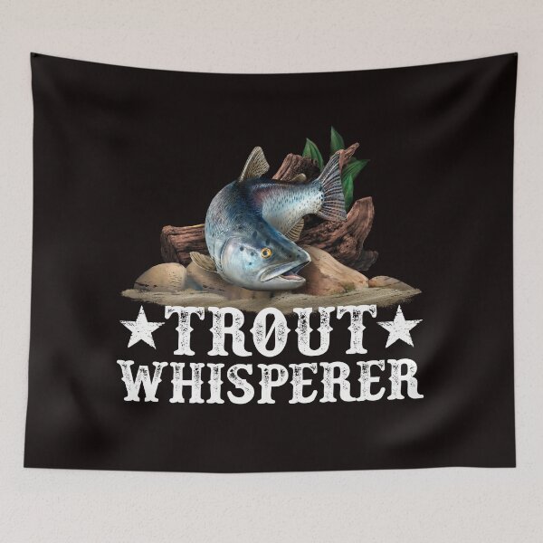 Item preview, Trout Fish Illustration Fly Fishing Art designed and sold by MarkusShirts.