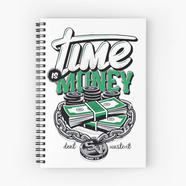 Item preview, Time is money don't waste it  designed and sold by Princ'e redbubble shop  Prince.