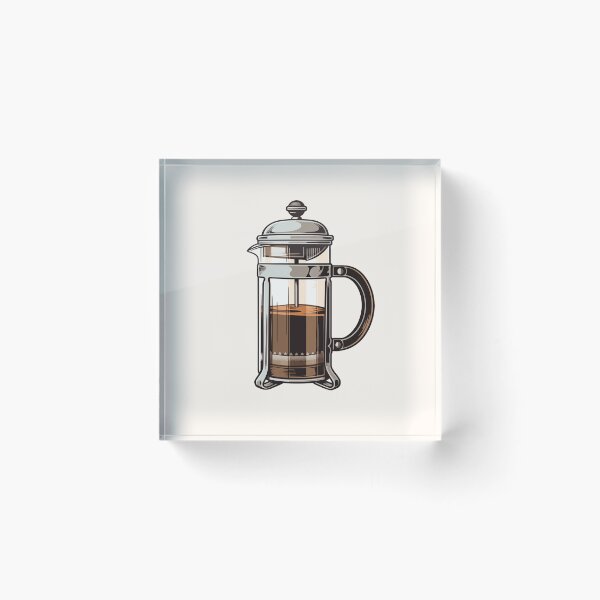 Item preview, French press designed and sold by arthardist.