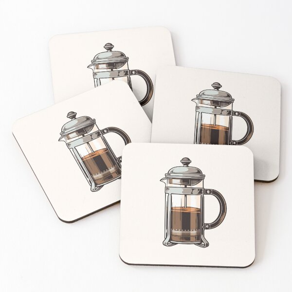 Item preview, French press designed and sold by arthardist.