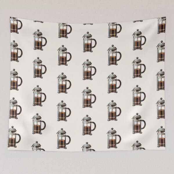 Item preview, French press designed and sold by arthardist.