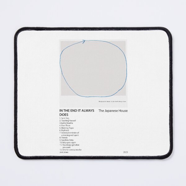 Item preview, The Japanese House - In The End It Always Does Poster designed and sold by GeeksTee.