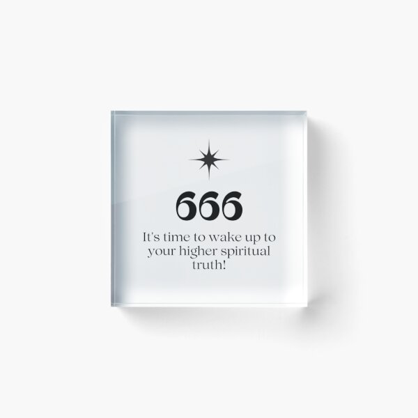 Item preview, Angel number 666 designed and sold by NumbersFort.