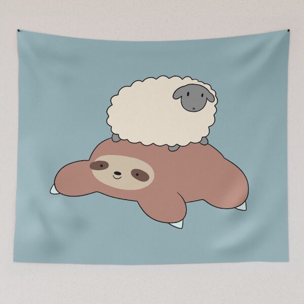 Item preview, Sloth and Little Sheep designed and sold by SaradaBoru.