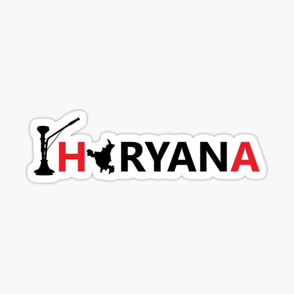 Haryana हरियाणा Sticker For Sale By Guri386 Redbubble